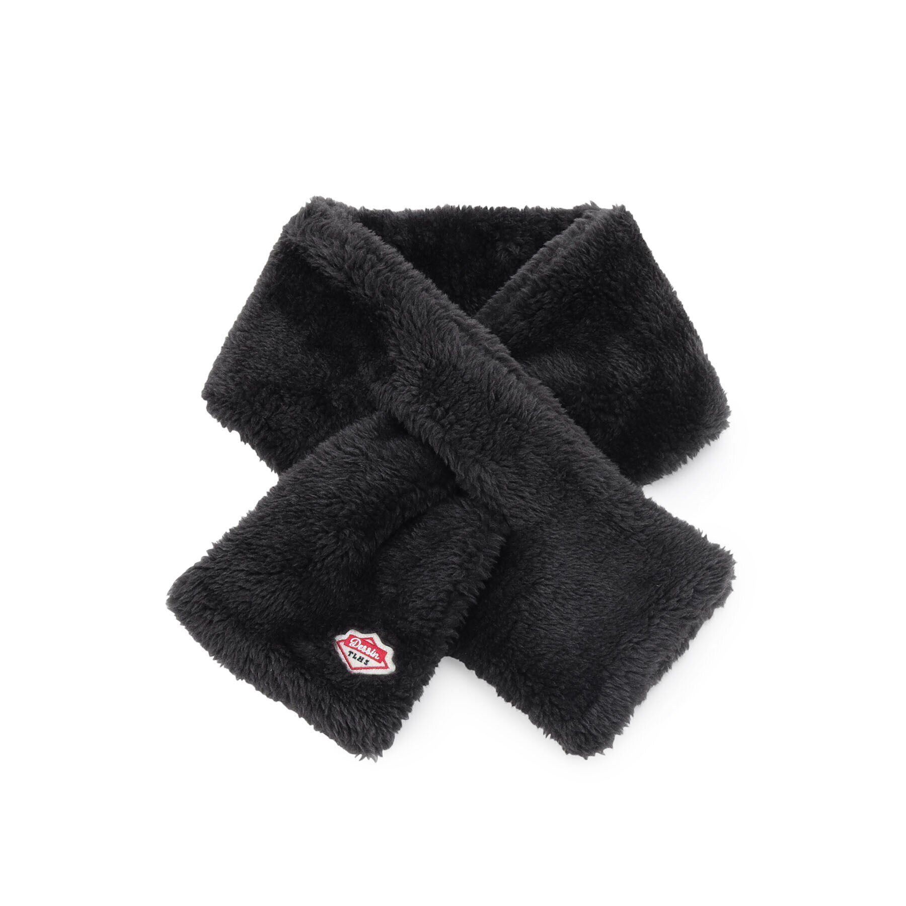 Dessin「オリジナルボアマフラー」|ストール|チャコールグレー(0