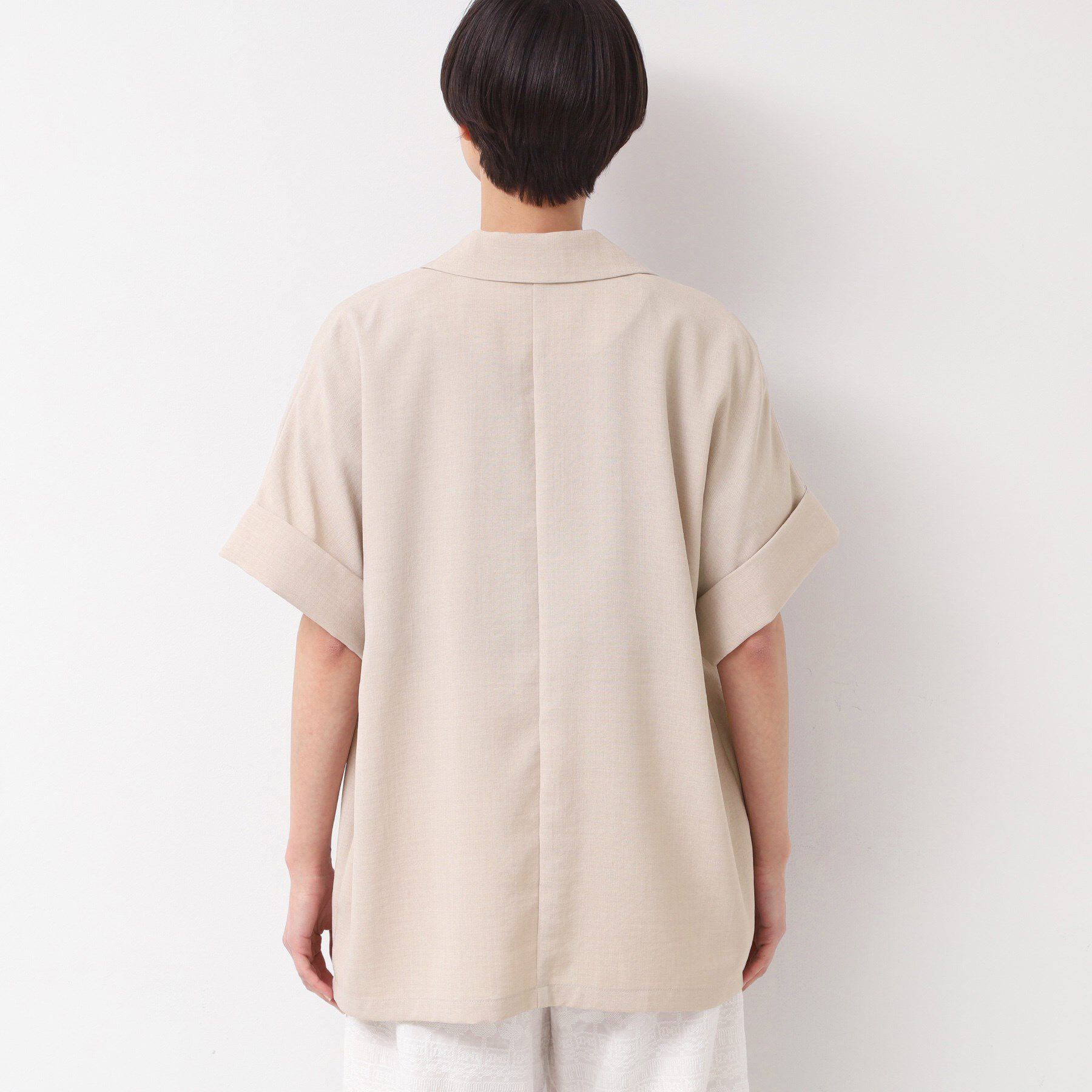 Dessin「【洗える】半袖テーラードジャケット」|テーラードジャケット|