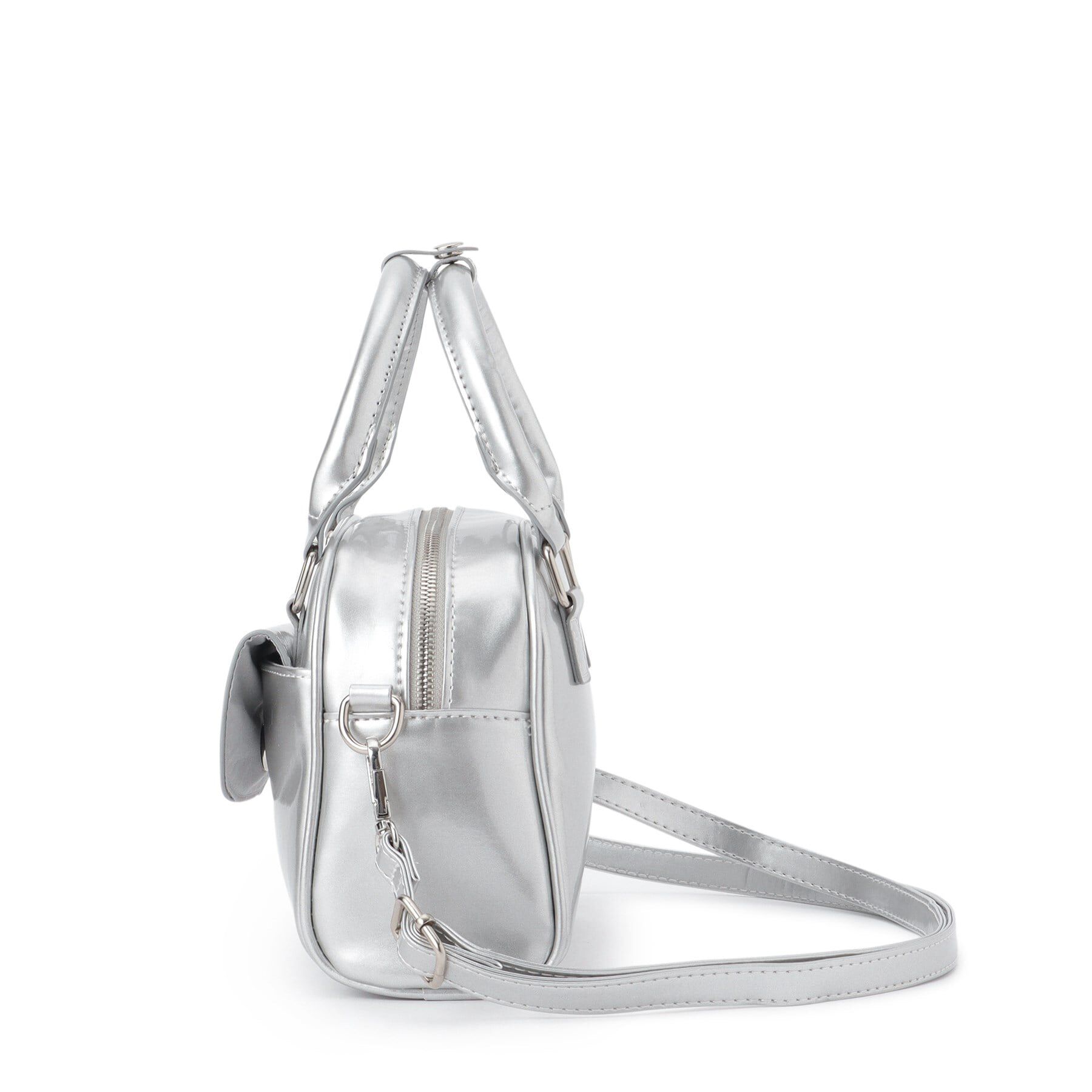 Ober Tashe「エナメル調2WAYミニボストン」|ボストンバッグ|