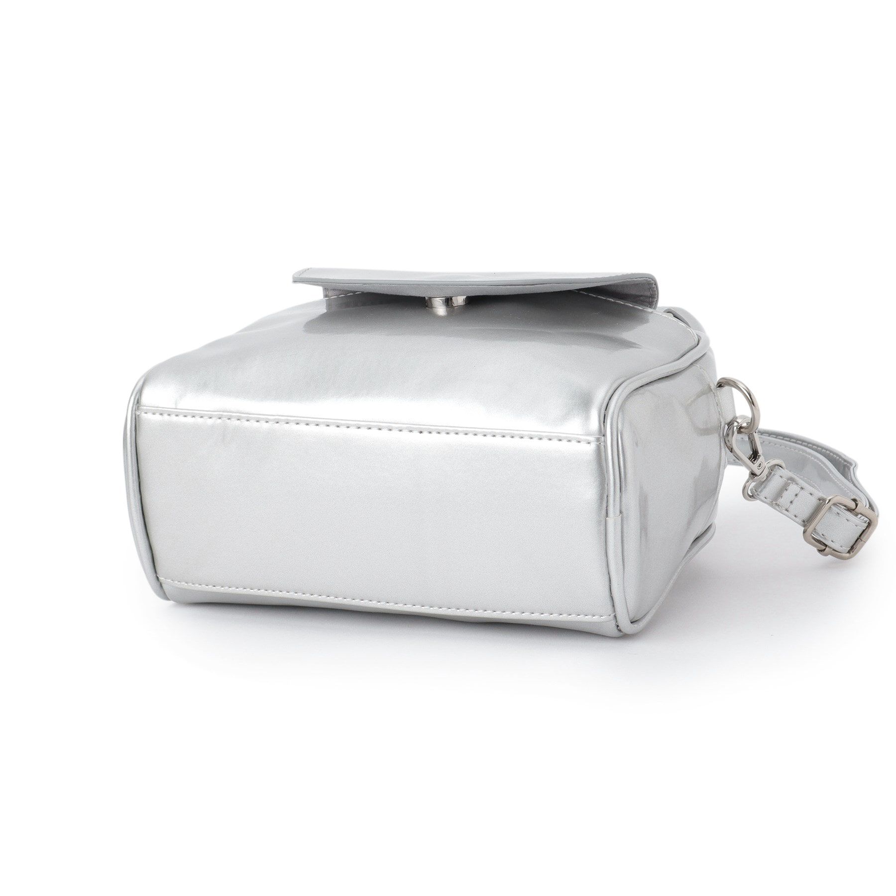 Ober Tashe「エナメル調2WAYミニボストン」|ボストンバッグ|