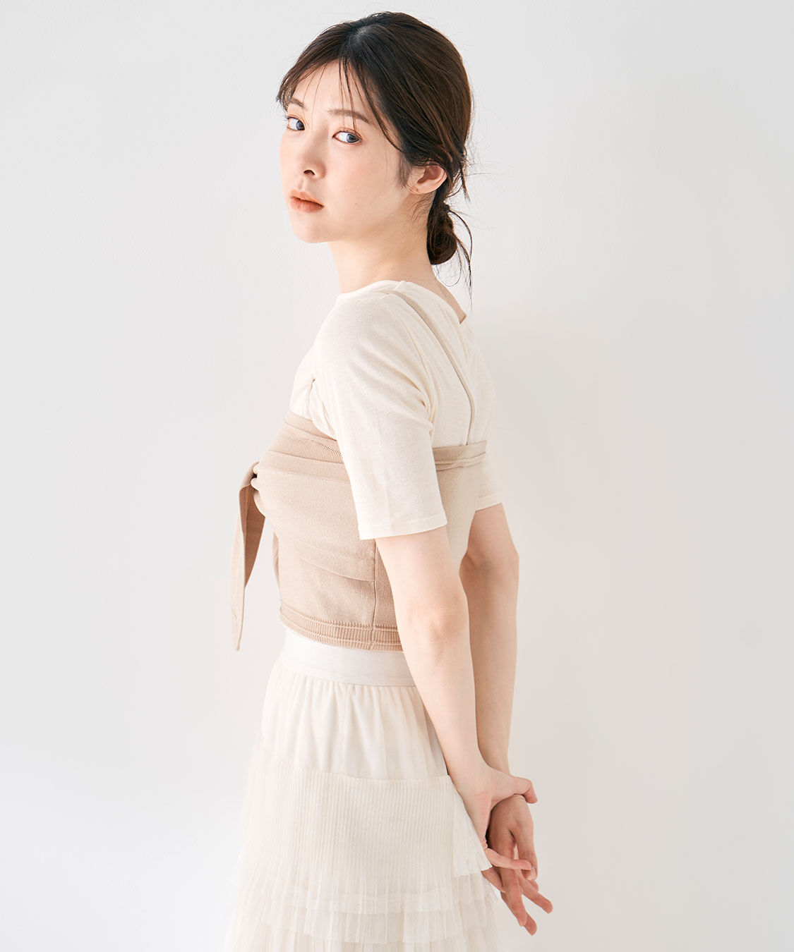 COCO DEAL「リボンディテールニットビスチェ」|その他|