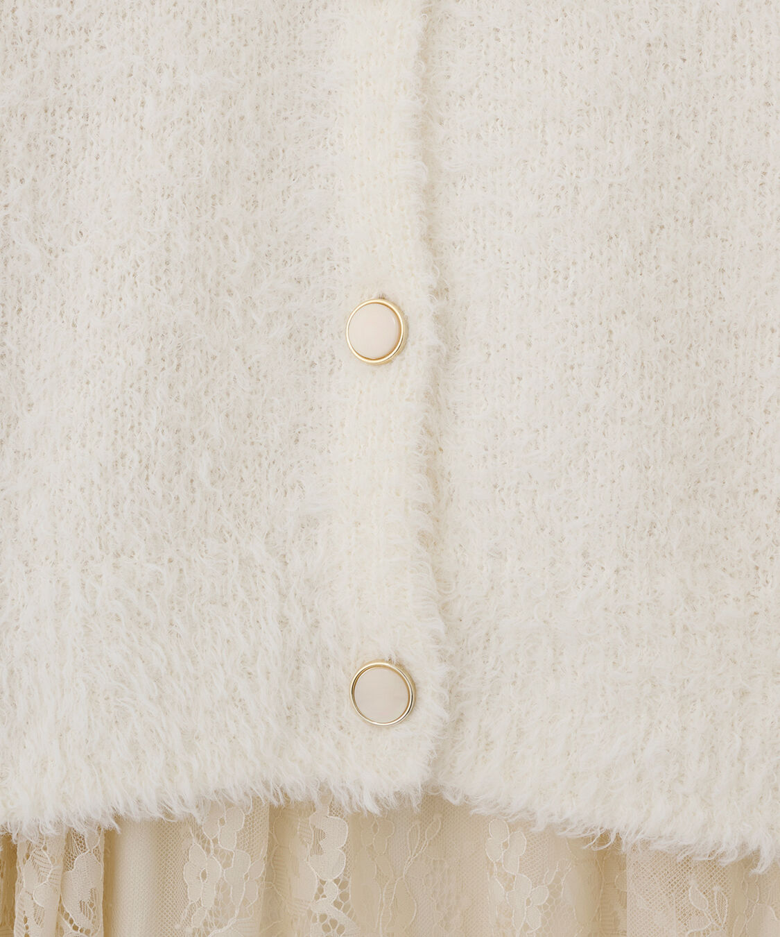 COCO DEAL「ニットカーデ&times;レースキャミワンピース」|ワンピース|