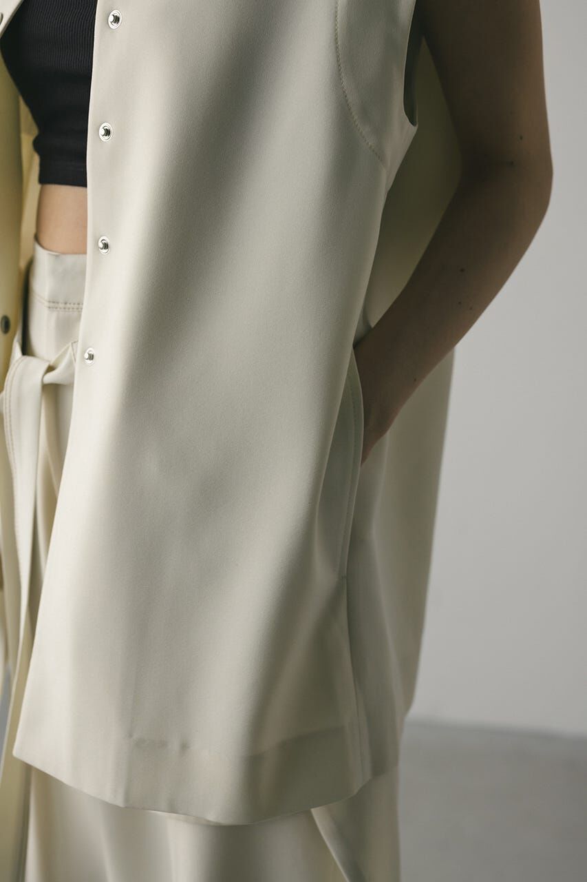 STYLEMIXER「ステッチラインステンカラーベスト」|ダウンベスト・ベスト|