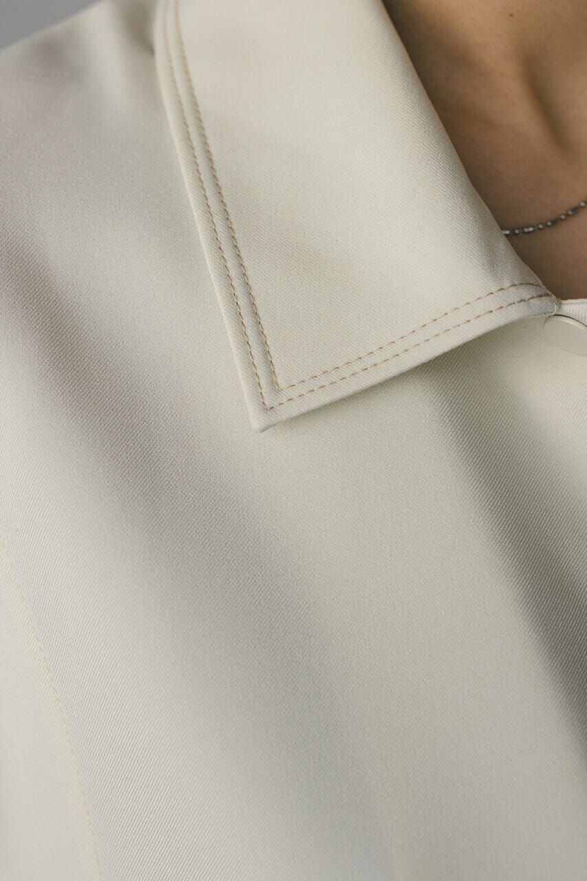 STYLEMIXER「ステッチラインステンカラーベスト」|ダウンベスト・ベスト|