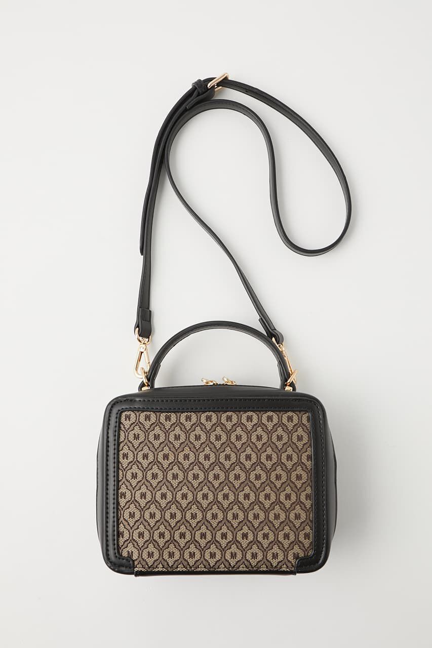 MOUSSY「MONOGRAM MINI HANDLE バッグ」|その他|BRN