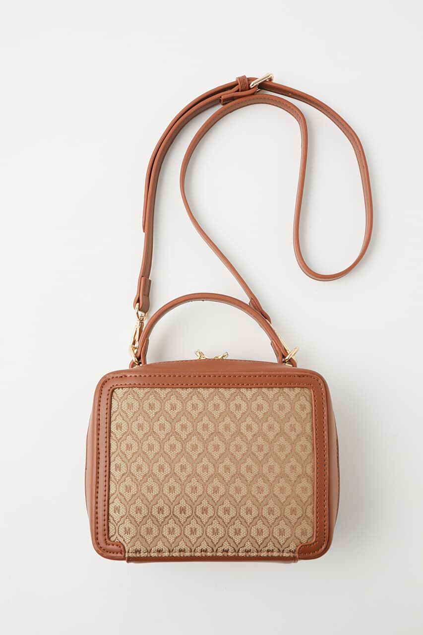 MOUSSY「MONOGRAM MINI HANDLE バッグ」|その他|BEG