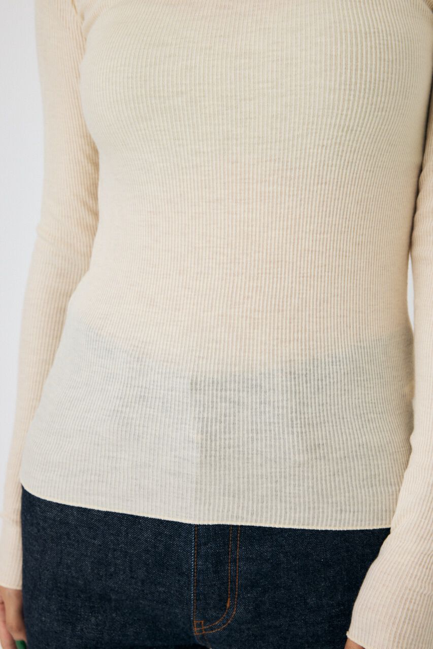 MOUSSY「SOFT TEREKO ハイネックトップス」|Tシャツ・カットソー|