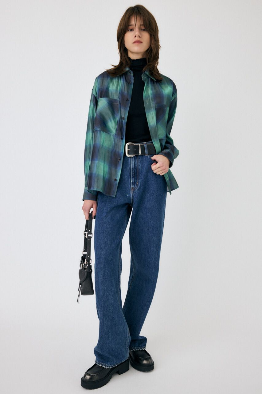 MOUSSY「SOFT TEREKO ハイネックトップス」|Tシャツ・カットソー|