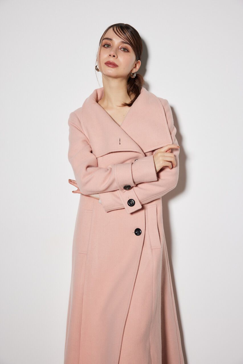 rienda「オーバーネックシンデレララインコート」|その他|