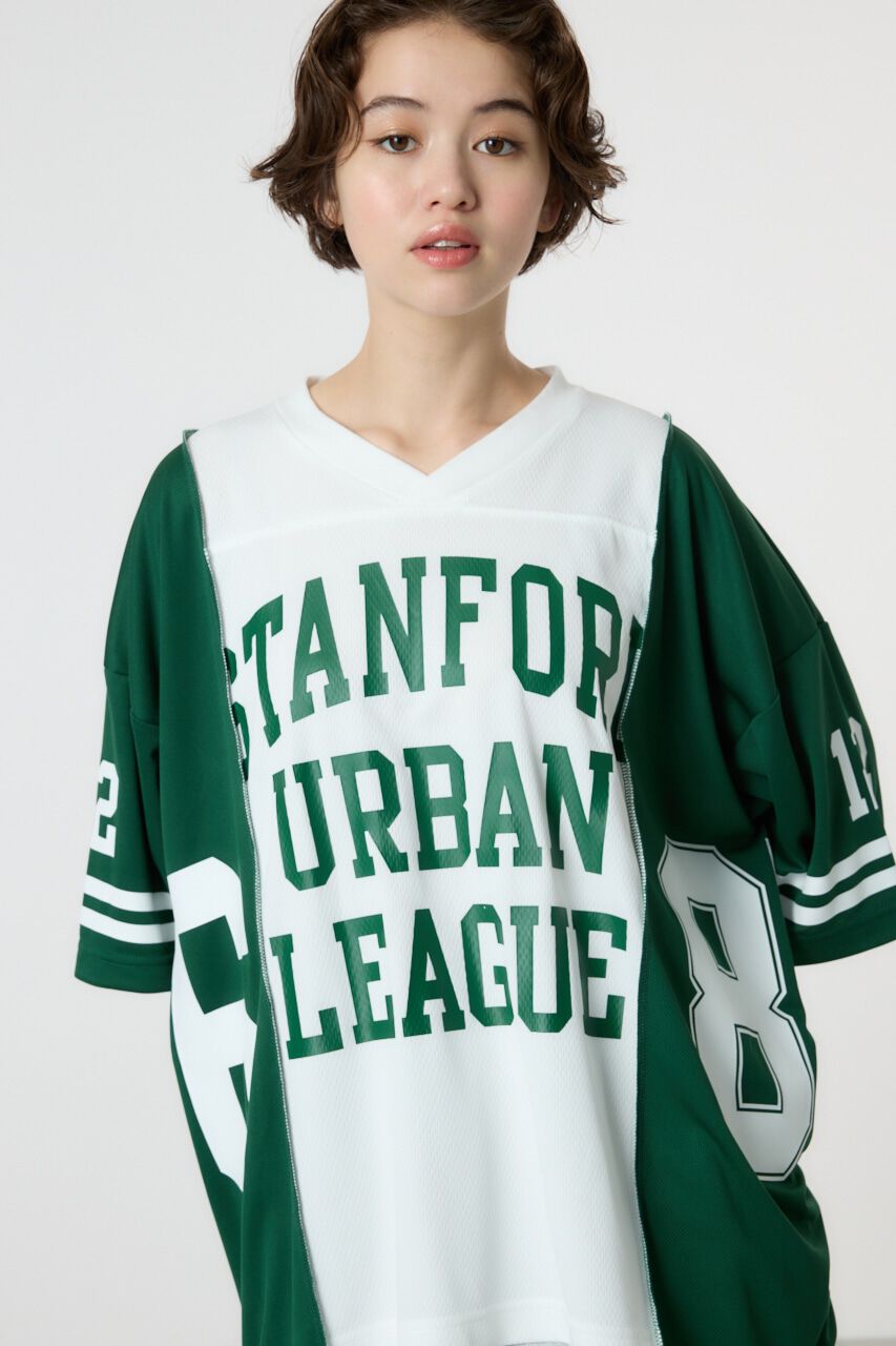 RODEO CROWNS「カスタムフットボールゲームシャツ」|Tシャツ・カットソー|柄GRN5