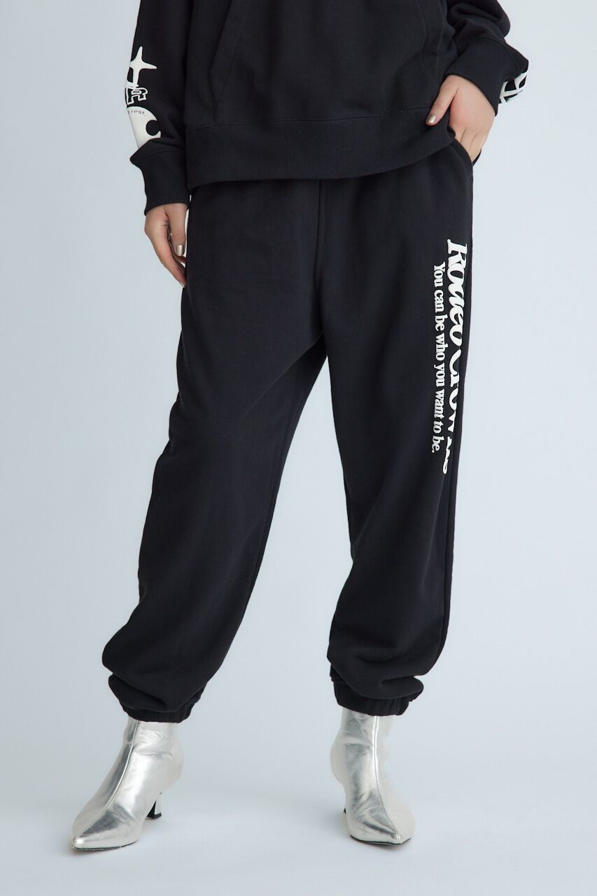 RODEO CROWNS「M.I LOGO スウェットパンツ」|その他|BLK