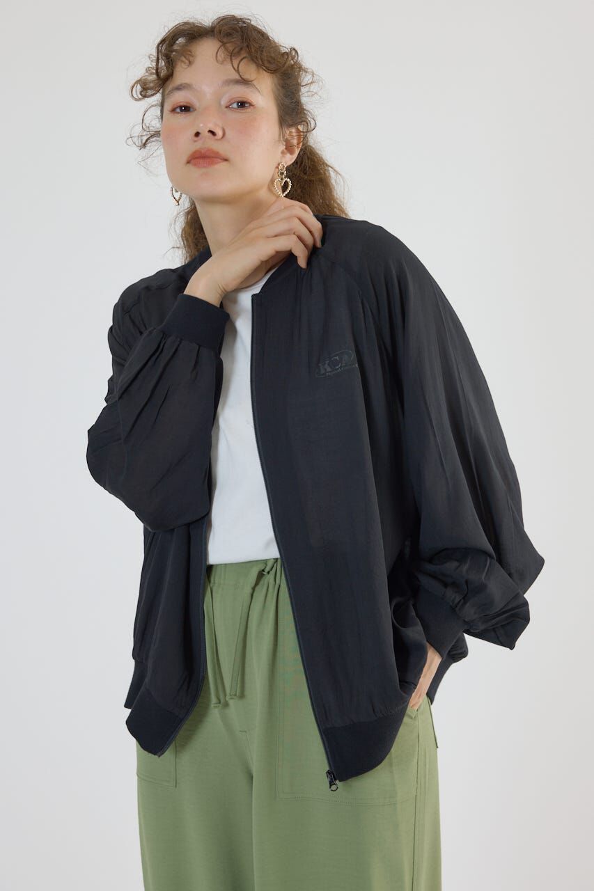 RODEO CROWNS「KANSAS CITYシアーブルゾン」|ブルゾン・スタジャン|BLK