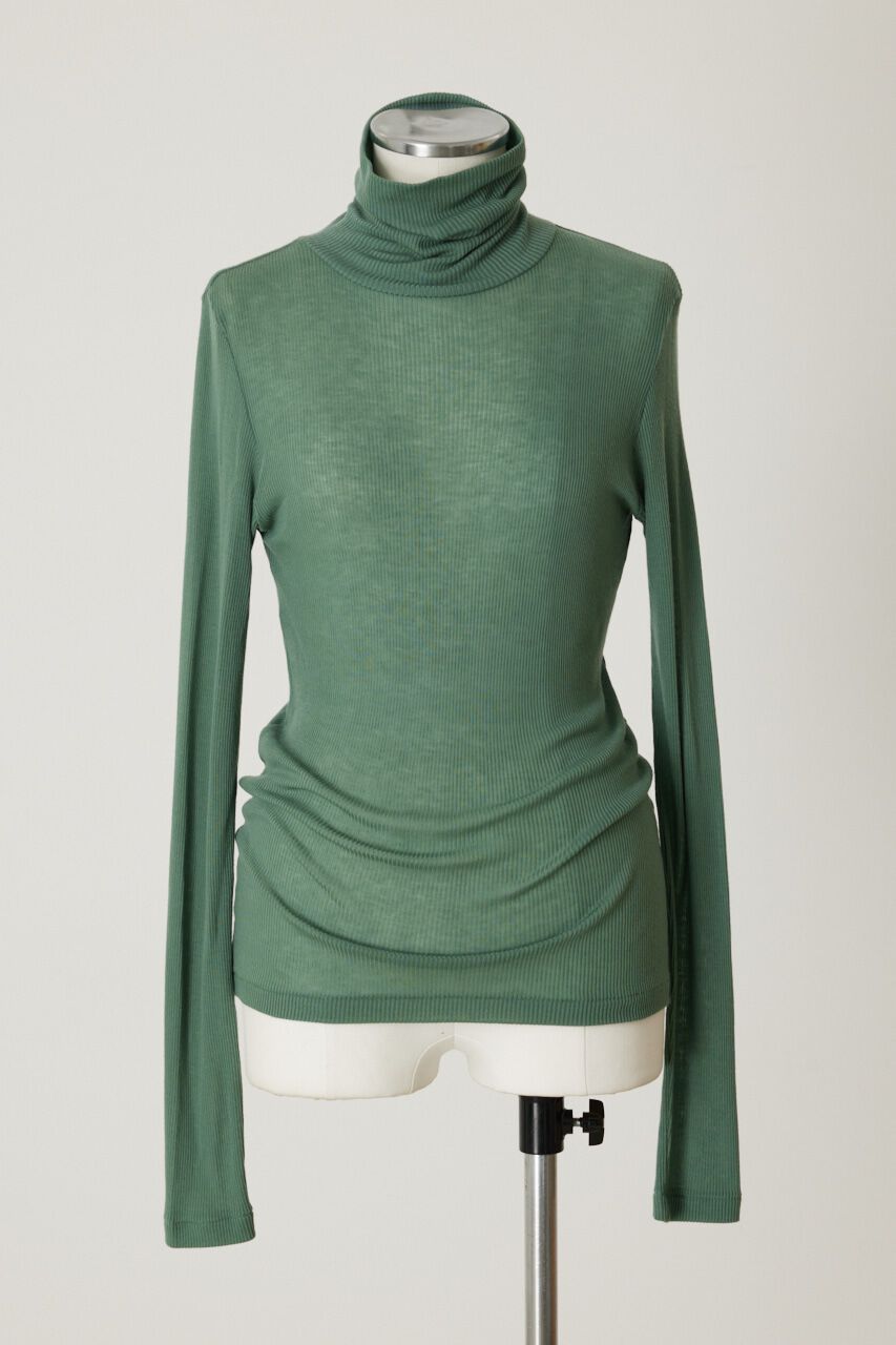 RIM.ARK 「Standard turtleneck cut tops」|Tシャツ・カットソー|L/GRN1