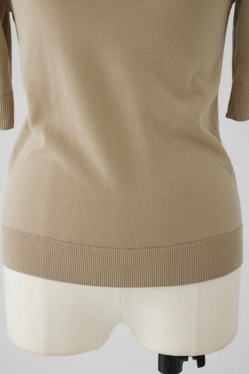 RIM.ARK 「Silk mix fit tops」|ニット・セーター|