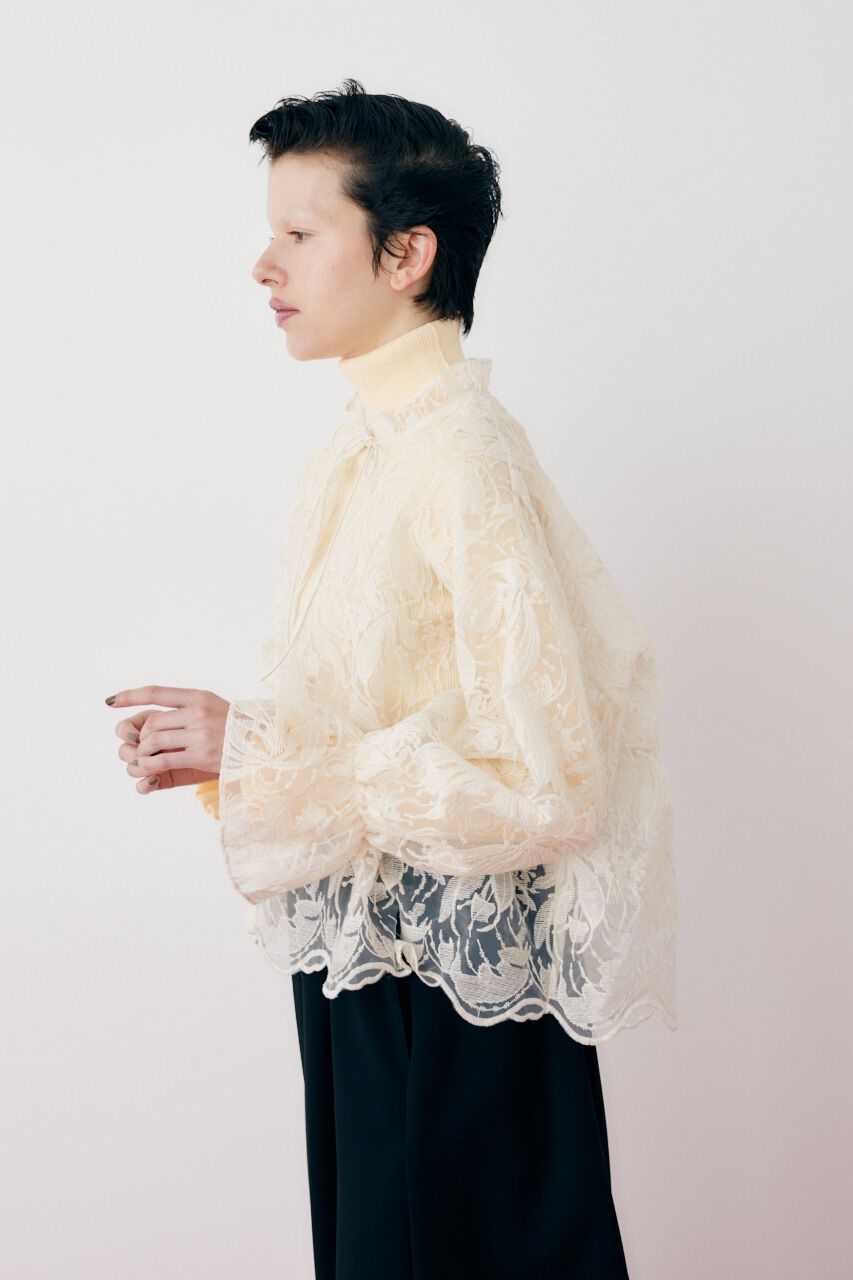 HeRIN.CYE「Lace blouse」|シャツ・ブラウス|