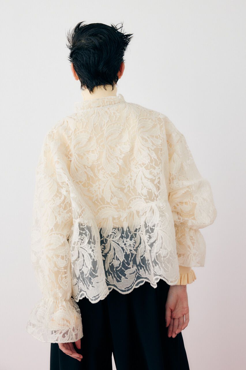 HeRIN.CYE「Lace blouse」|シャツ・ブラウス|