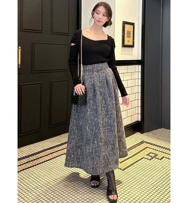 RESEXXY「ウエストタックツイードスカート」|スカート|