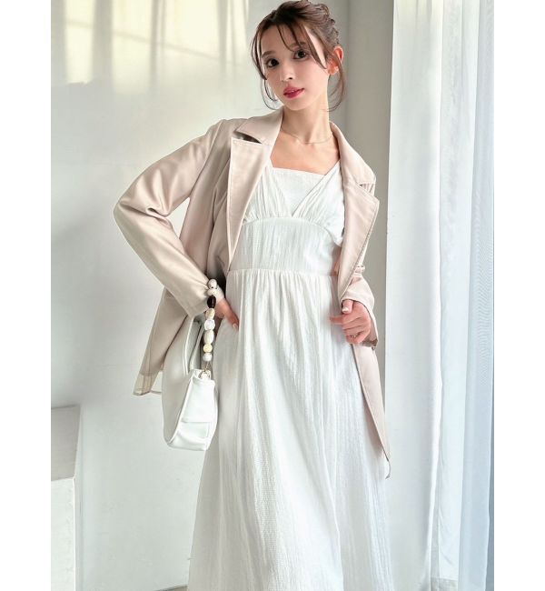 RESEXXY「シアーレイヤードジャケット」|テーラードジャケット|