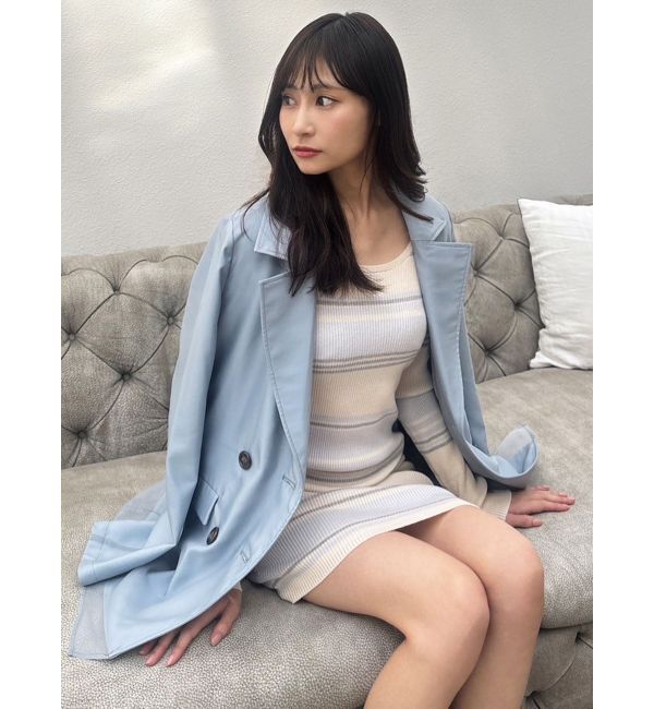 RESEXXY「シアーレイヤードジャケット」|テーラードジャケット|