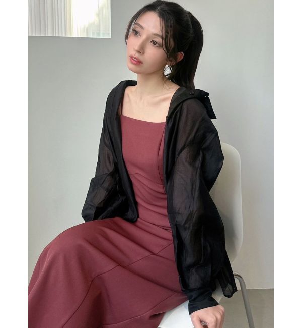 RESEXXY「Iラインキャミワンピース【セットアップ着用可能/ピンクWEB限定カラー】」|ワンピース|