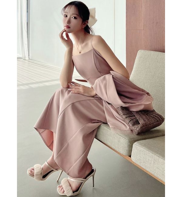 RESEXXY「Iラインキャミワンピース【セットアップ着用可能/ピンクWEB限定カラー】」|ワンピース|