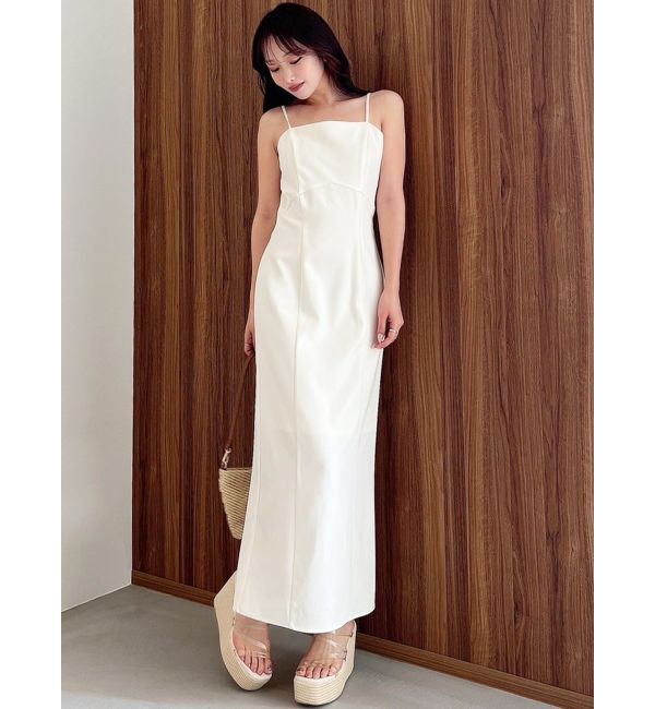 RESEXXY「Iラインキャミワンピース【セットアップ着用可能/ピンクWEB限定カラー】」|ワンピース|