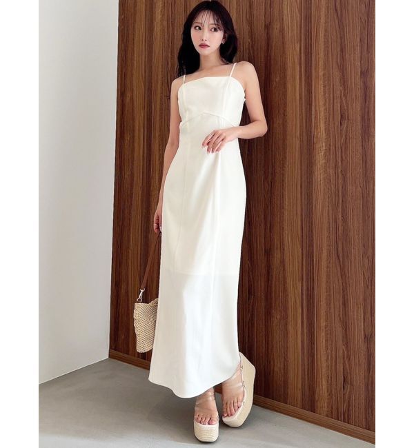 RESEXXY「Iラインキャミワンピース【セットアップ着用可能/ピンクWEB限定カラー】」|ワンピース|