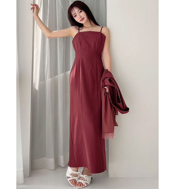 RESEXXY「Iラインキャミワンピース【セットアップ着用可能/ピンクWEB限定カラー】」|ワンピース|