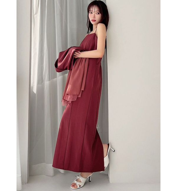 RESEXXY「Iラインキャミワンピース【セットアップ着用可能/ピンクWEB限定カラー】」|ワンピース|