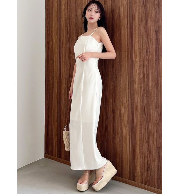 RESEXXY「Iラインキャミワンピース【セットアップ着用可能/ピンクWEB限定カラー】」|ワンピース|