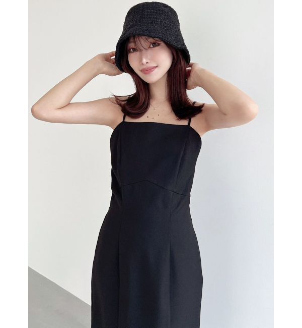 RESEXXY「Iラインキャミワンピース【セットアップ着用可能/ピンクWEB限定カラー】」|ワンピース|