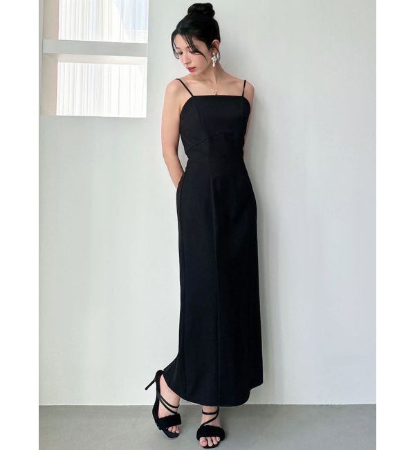 RESEXXY「Iラインキャミワンピース【セットアップ着用可能/ピンクWEB限定カラー】」|ワンピース|