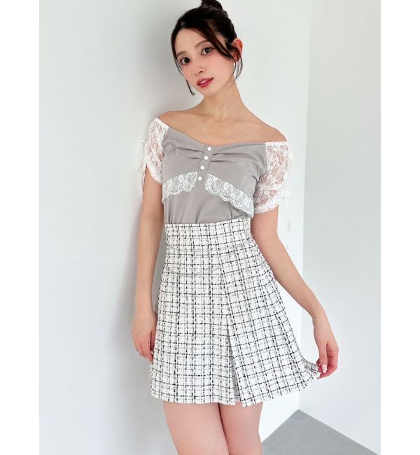 RESEXXY「レースドッキングTシャツ」|Tシャツ・カットソー|