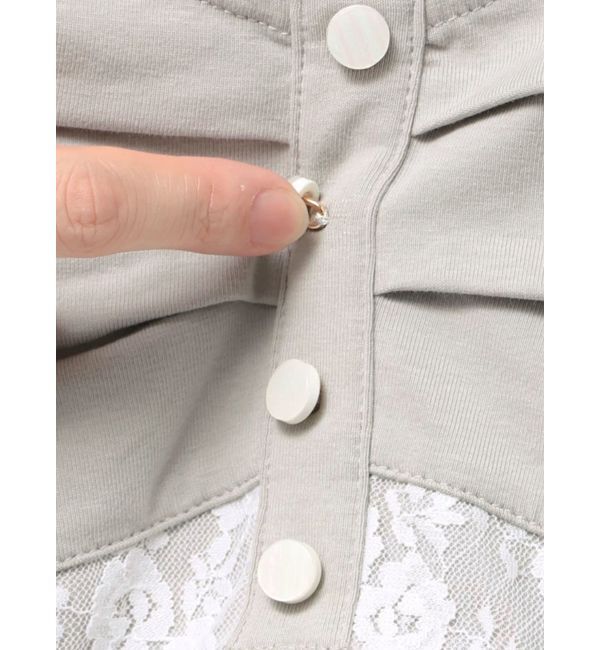 RESEXXY「レースドッキングTシャツ」|Tシャツ・カットソー|