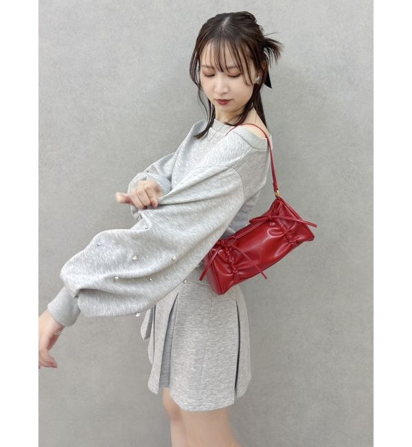 dazzlin「【セットアップ対応】ボックスプリーツカットミニスカート」|スカート|