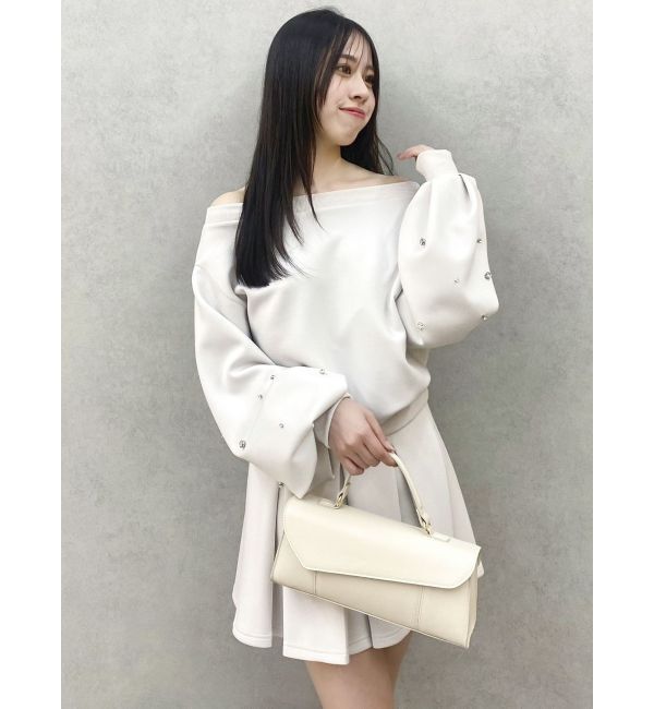 dazzlin「【セットアップ対応】ボックスプリーツカットミニスカート」|スカート|