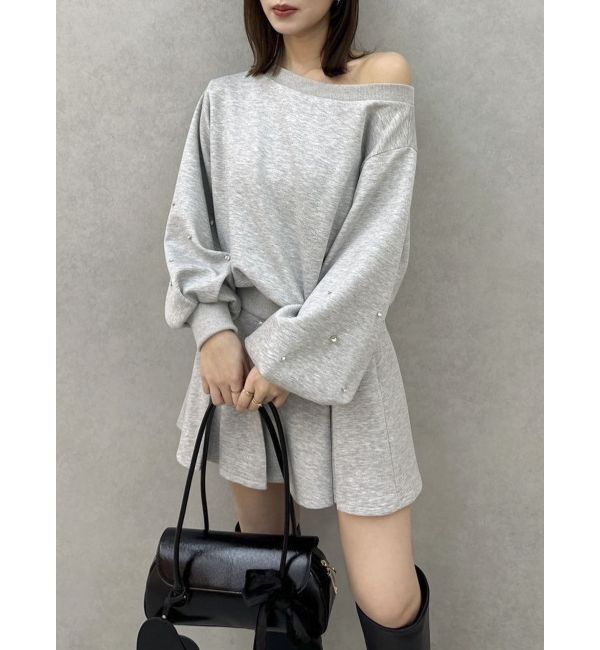 dazzlin「【セットアップ対応】ボックスプリーツカットミニスカート」|スカート|