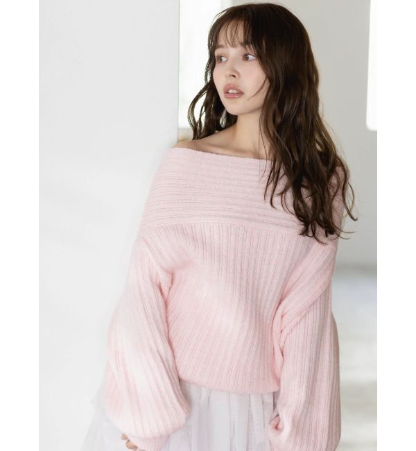 dazzlin「オーバーパステリーニット」|ニット・セーター|