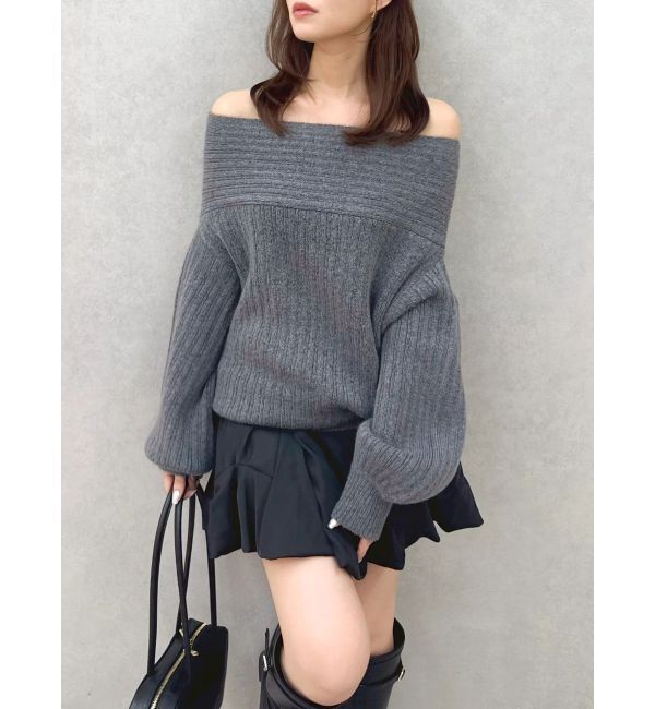 dazzlin「オーバーパステリーニット」|ニット・セーター|