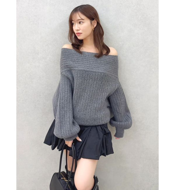 dazzlin「オーバーパステリーニット」|ニット・セーター|