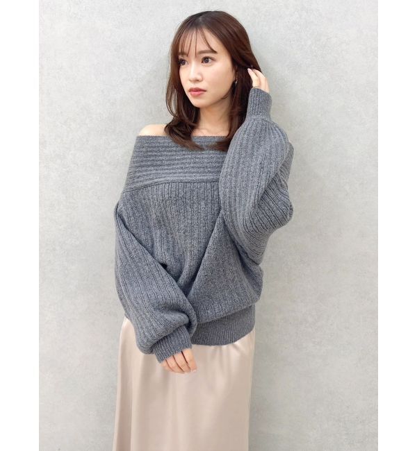 dazzlin「オーバーパステリーニット」|ニット・セーター|