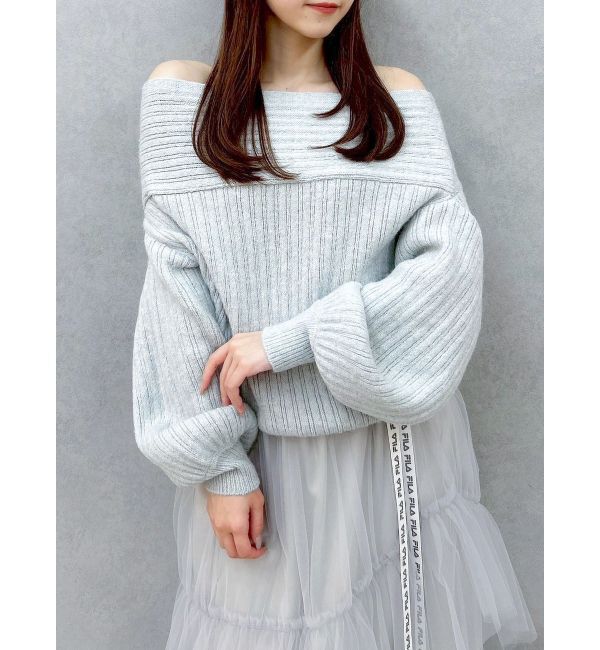 dazzlin「オーバーパステリーニット」|ニット・セーター|