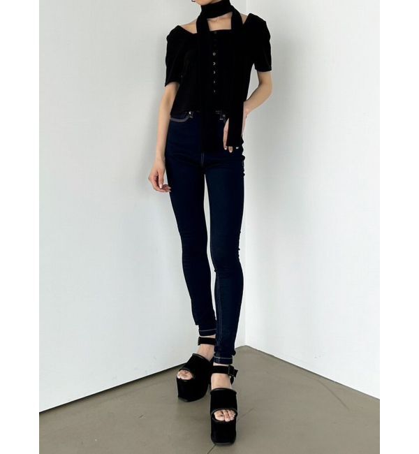 EMODA「【ELDER】NUDE J/W DENIM」|デニム|