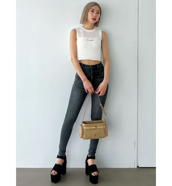 EMODA「【ELDER】FIX ハイウエストデニム」|デニム|