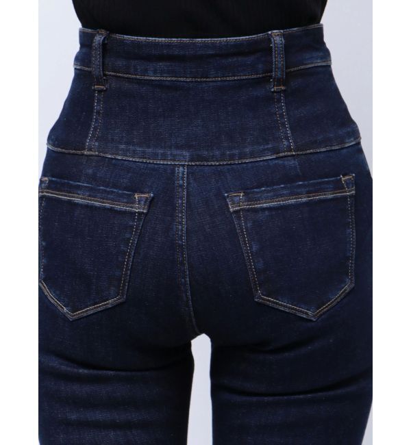 EMODA「【ELDER】FIX ハイウエストデニム」|デニム|