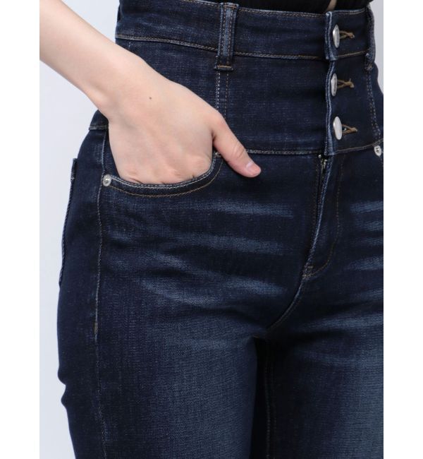 EMODA「【ELDER】FIX ハイウエストデニム」|デニム|