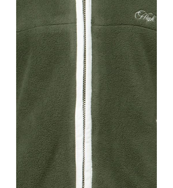 EMODA「リブカラーフリースブルゾン」|ブルゾン・スタジャン|