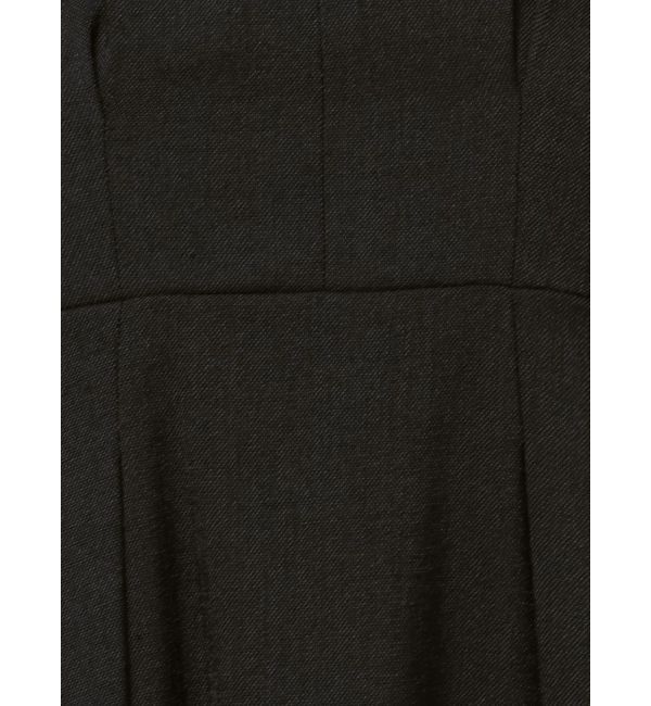 MERCURYDUO「リネンライクバックレースアップキャミワンピース」|ワンピース|