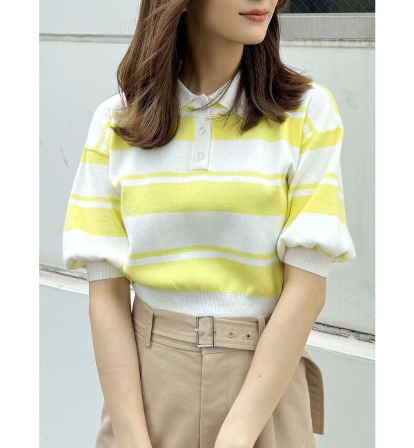 MERCURYDUO「ラガー風ニット」|ニット・セーター|