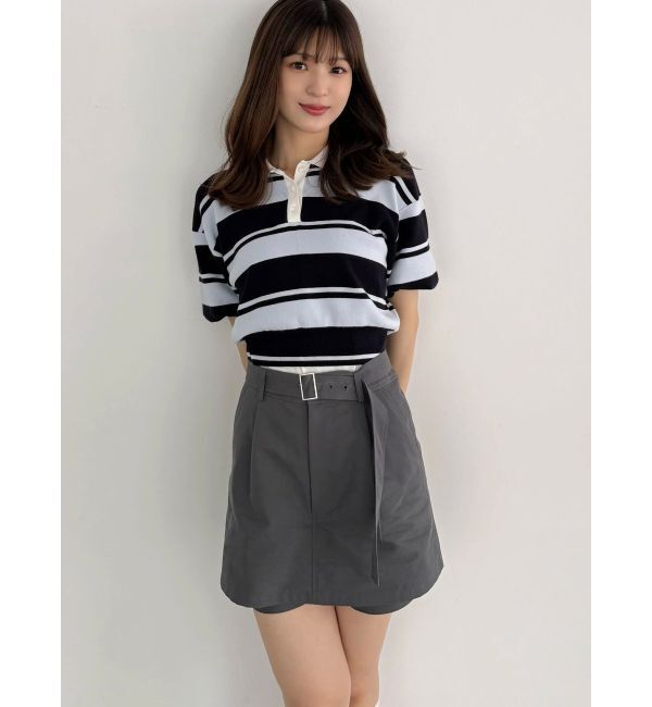 MERCURYDUO「ラガー風ニット」|ニット・セーター|